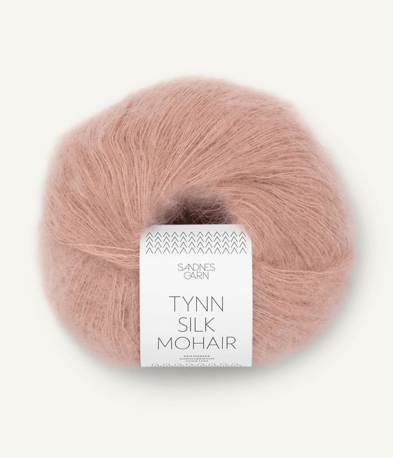 Hovedbilde Tynn Silk Mohair 3511 Powder Pink